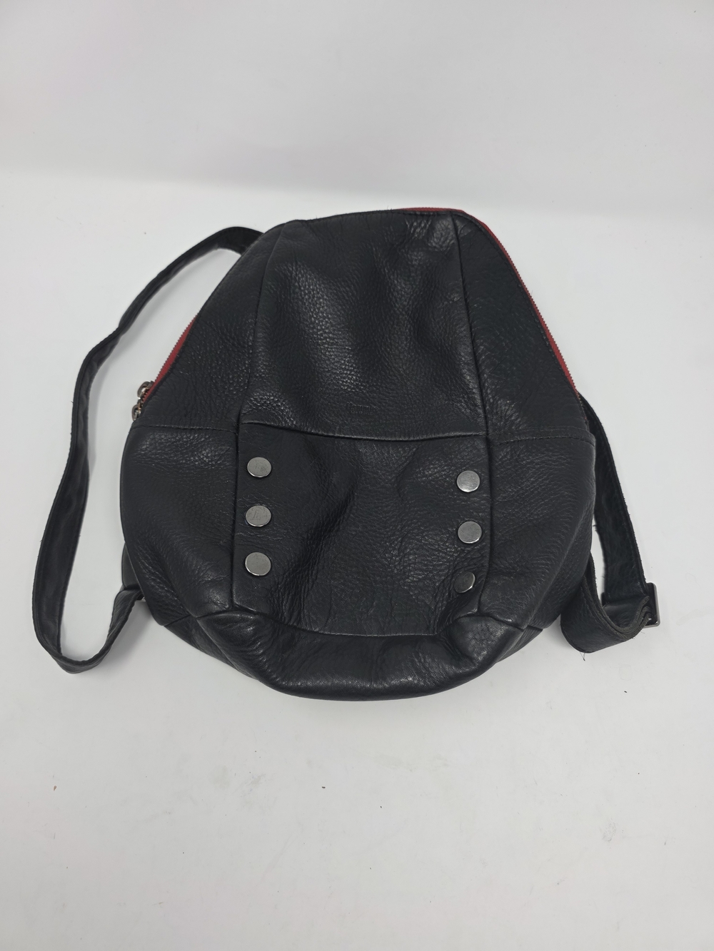 Hammitt Black Backpack with Red Trim